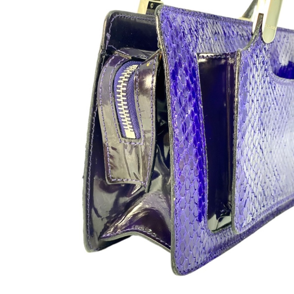 DOLCE & GABBANA | Python Leather Satchel - Picture 3 of 14